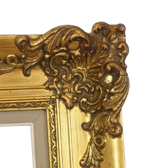 Image 1 of Grote Gouden Barok Stijl Lijst 121x71cm