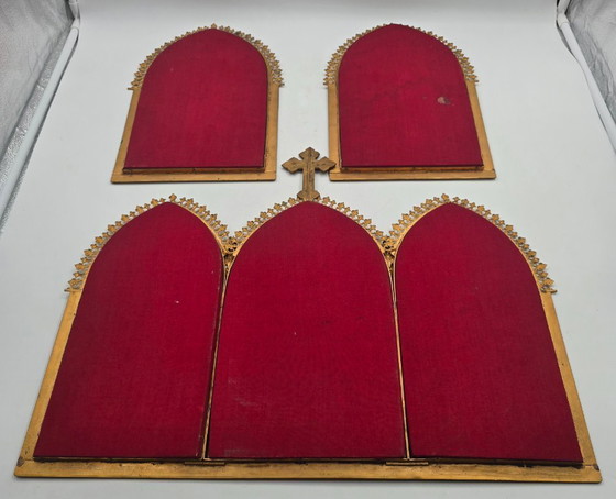 Image 1 of Altar Canon (Altar Cards (Tabellae Lavabo) 19th Century