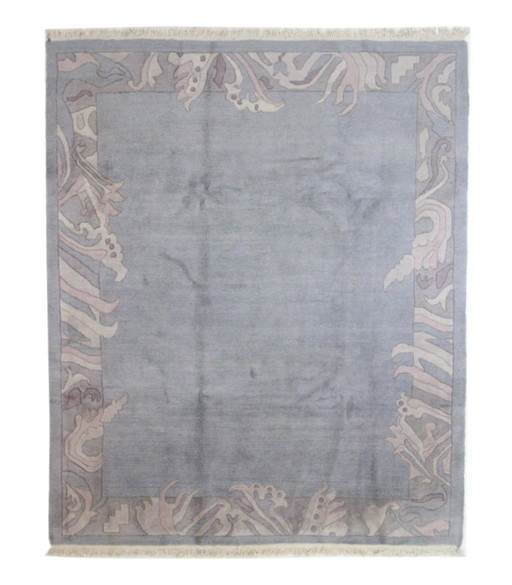 Original Modern Designer aus Hochlandwolle Teppich Nepal 294 x 249 cm