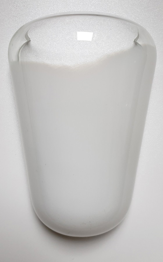 Image 1 of Vintage Mond Geblazen Wandlamp