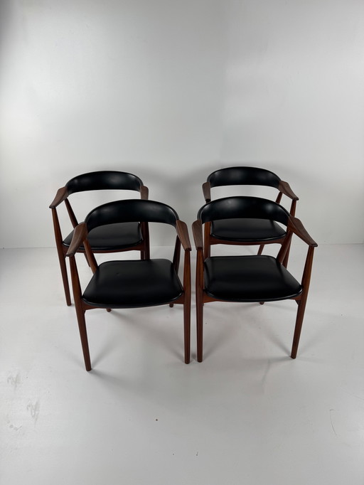 Farstrup Model 213 Dining Chairs by Thomas Harlev – Set of 4 Danish Modern Icons
