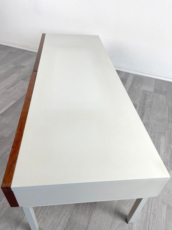 Image 1 of Console basse vintage style spatial/milieu du siècle