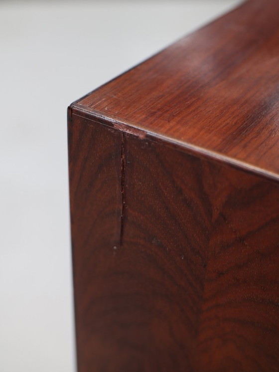 Image 1 of Cabinet with tambour doors HG Furniture rosewood Danish