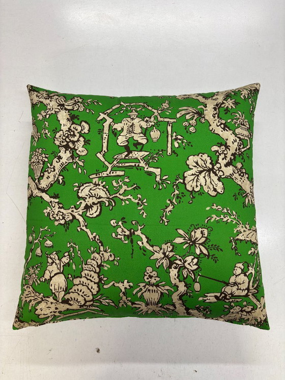 Juego de 2 cojines hechos a mano – Tela Güell Lamadrid Loulou – 50 × 50 cm – Cotton (photo 7 of 9)