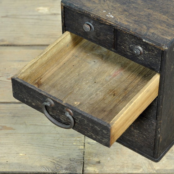 Image 1 of Small Japanese chest of drawers, circa 1900