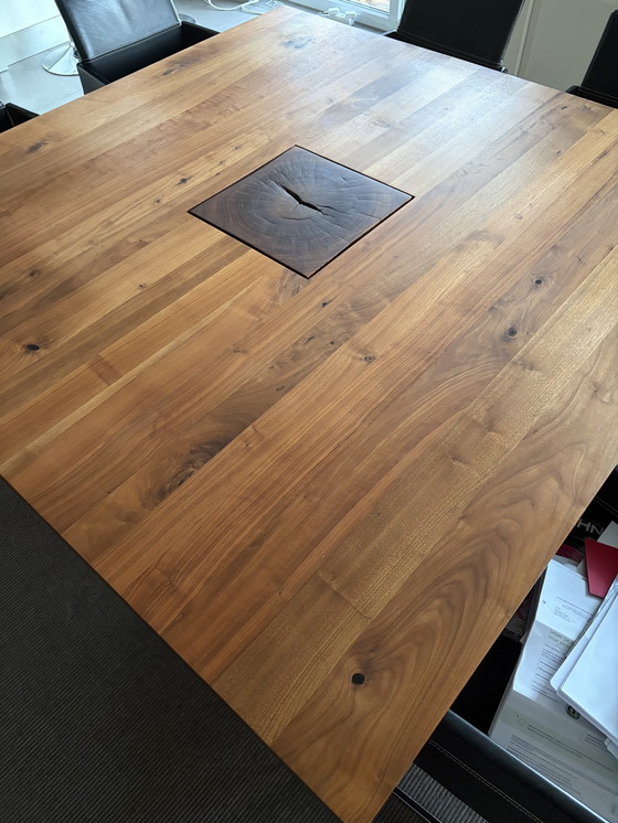 Image 1 of Riva 1920 Dining table Boss Ececutive Quadrato 160x160cm, very good condition!