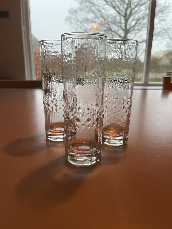 Image 1 of Set/3 Mesi Tapio Wirkkala Finland glazen 