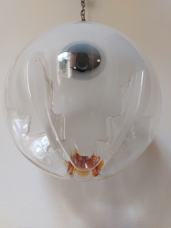 Image 1 of Mid-Century Murano Ceiling Light