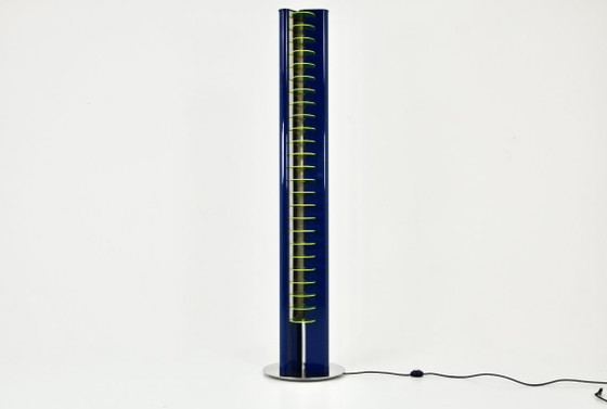 Floor Lamp "Amalassunta" by Vittorio Gregotti for Bilumen, 1960s – Floor lights, Metal, Plexiglass (photo 7 of 12)