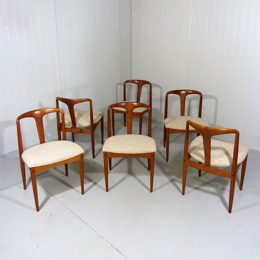 6x Juliane van Johannes Andersen eetkamerstoel