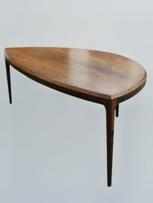 Table basse danoise Johannes Andersen, milieu du XXe siècle