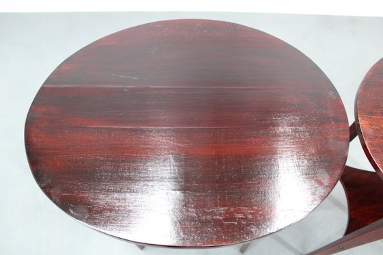 Image 1 of 1930s Pair of Restored Thonet Side Tables No. 206, Czechoslovakia