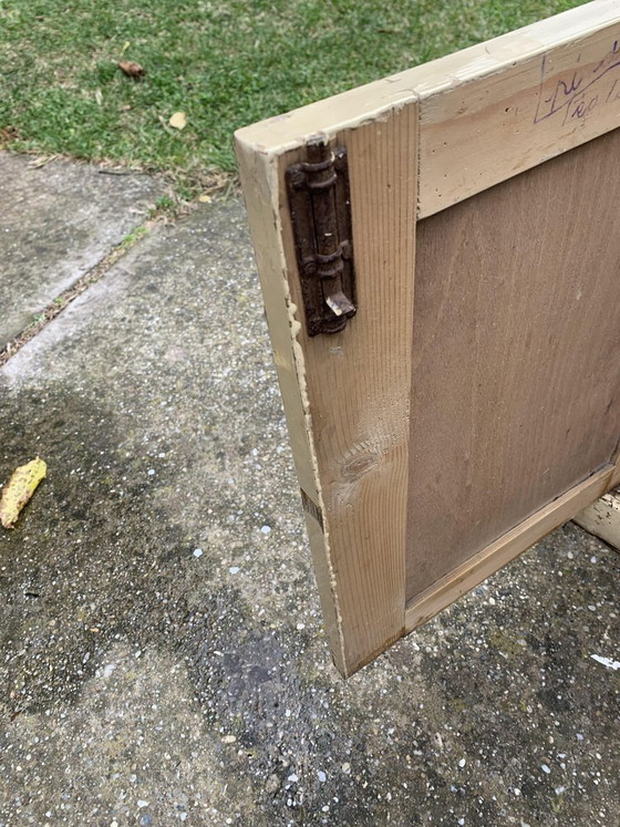 Vintage Hand Painted Cabinet – Sideboard cabinet (photo 10 of 13)