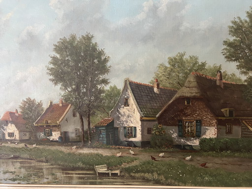 Albert Torringa olieverfschilderij