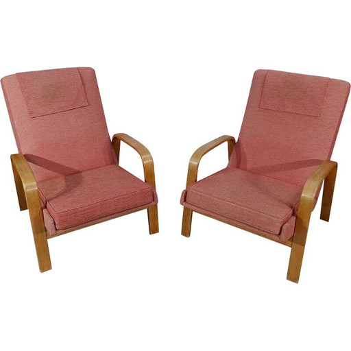 Coppia di poltrone scandinave vintage, 1970
