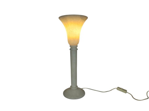 Alabaster - Uplighter - Pegasam - Kellamp - Spain - 1970s