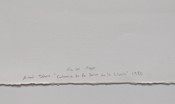 Image 1 of Gelimiteerde lithografie Vrijheidsbeeld van Michel Dubrel