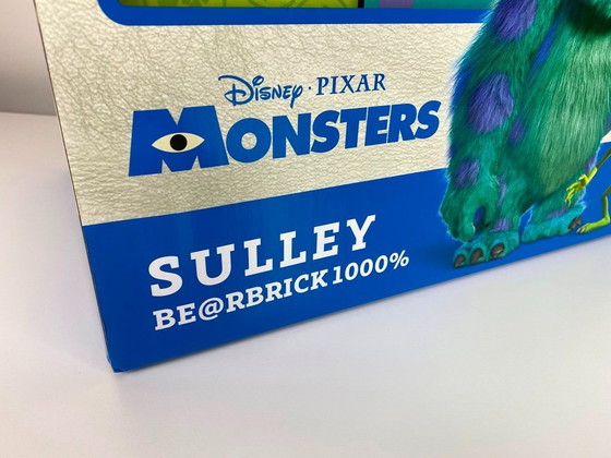 Image 1 of Bearbrick Disney Pixar Monsters inc SULLEY versione 1000% MEDICOM toys