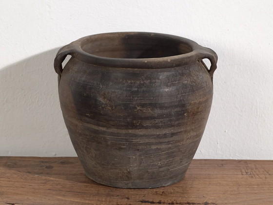 Antike Vase im Wabi-Sabi-Stil (ca. 1900) #3 – Vasen, Ceramic, Rustic (photo 28 of 34)