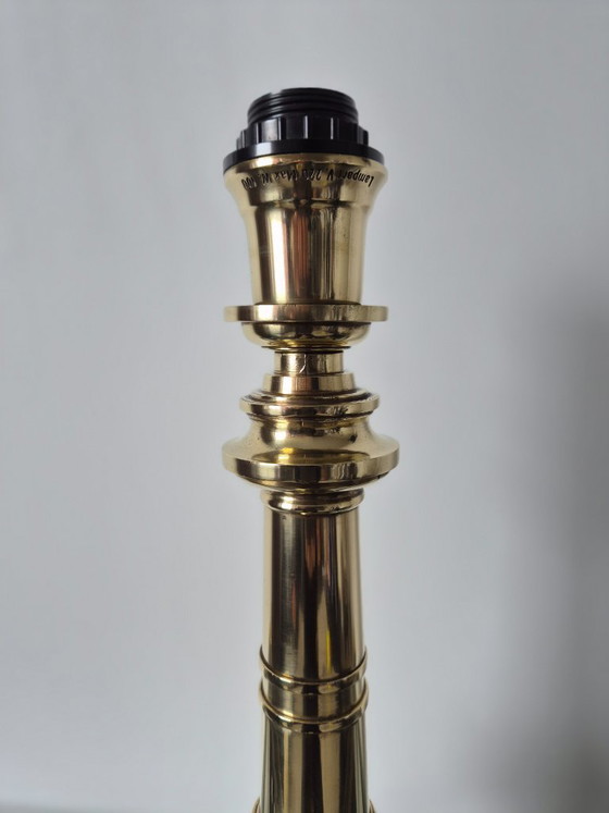 Image 1 of Vintage 1970s Lamp Art (Milano Italy) brass lamp base