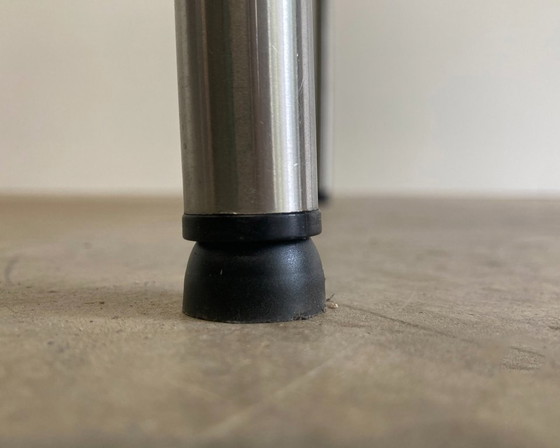 Image 1 of 4x Bert Plantagie Arc eetkamerstoel leer