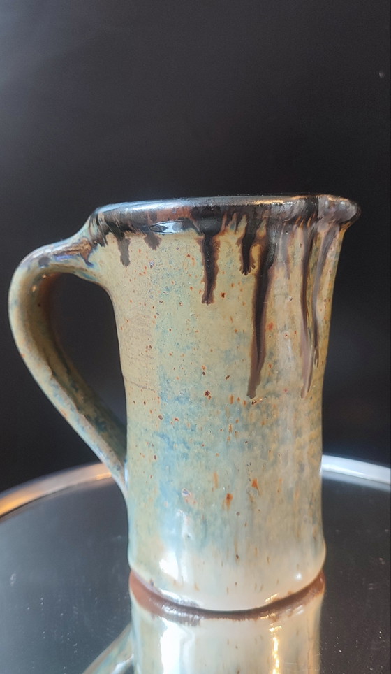 Image 1 of Pichet Denis Avonts Grès pyrité émaillé La Borne / Puysane 