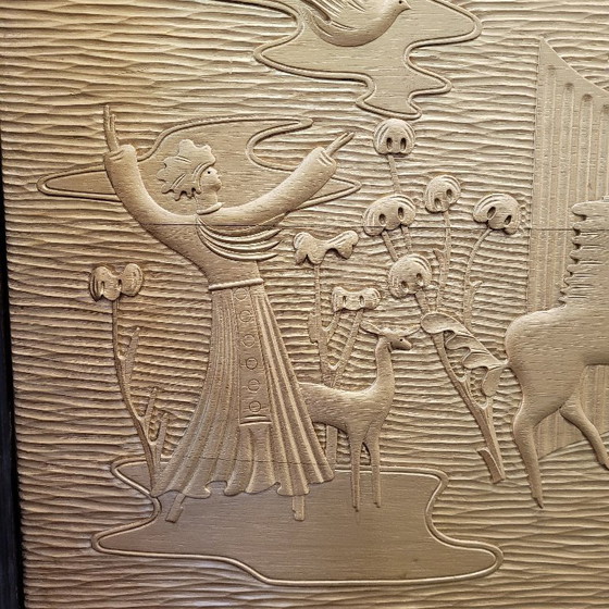 Image 1 of Bar cabinet / sideboard, rosewood, Vittorio Dassi, Mid-century, 50’s - Italy