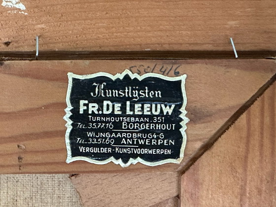 H.J.Pauwels olio – H.J. Pauwels, Arte, Legno, Tela (photo 9 of 10)