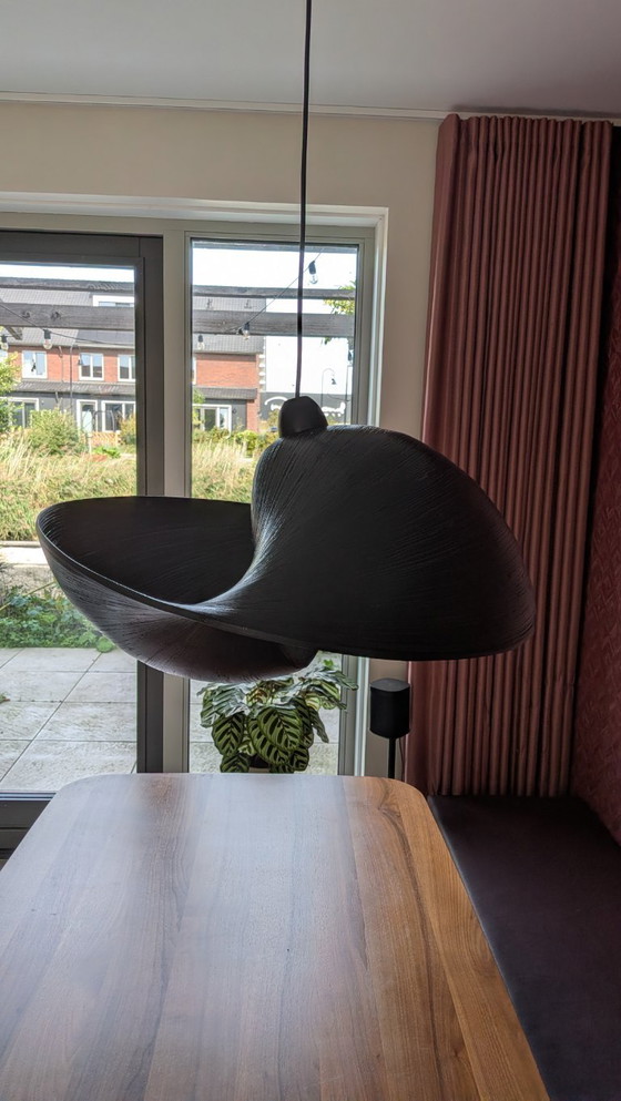 Shell 60 pendant lamp – black bamboo (photo 4 of 5)