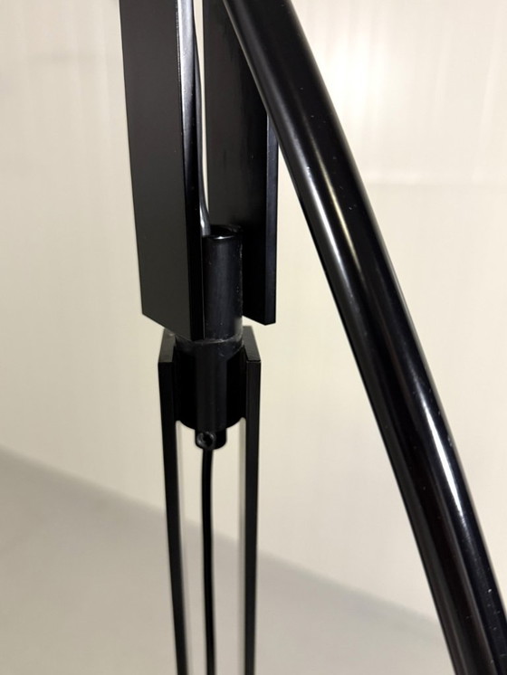 Image 1 of Lampadaire réglable Robert Haussmann pour Swiss Lamps International 1980