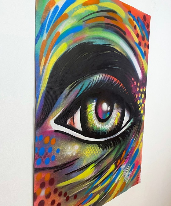 Image 1 of YOUTHONE - Neon Vision - Artist Canvas