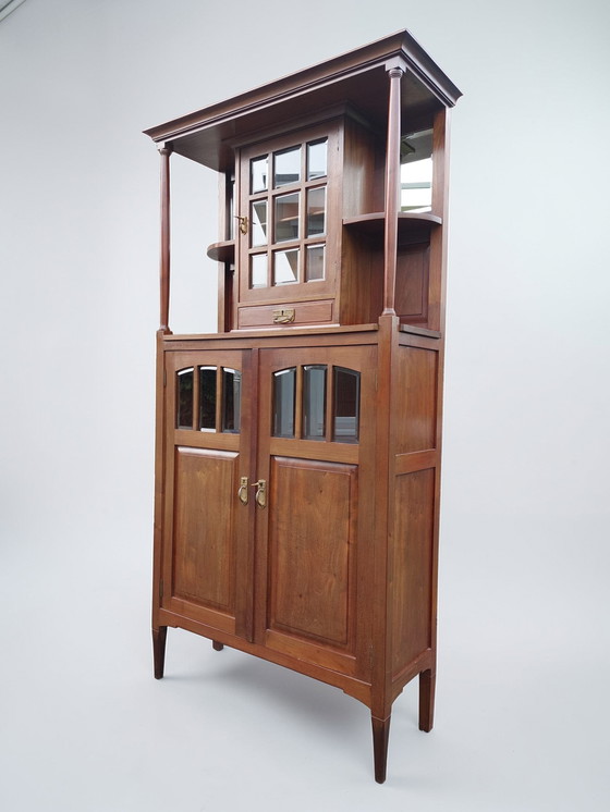 Image 1 of antique Amsterdam School sideboard