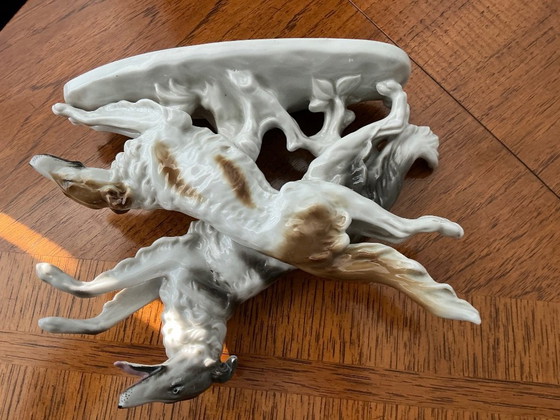 Image 1 of Borsoi honden in kleur