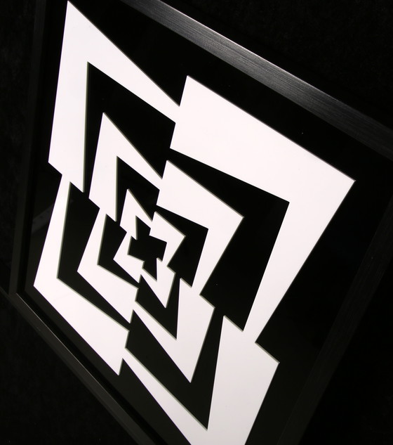 Image 1 of Morandini, Marcello - 648B - Construcción 3D/Relieve - Enmarcado - Firmado a mano