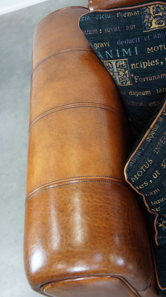 Image 1 of Luxe en ruime 2.5 zits schapenleren design bank