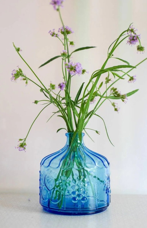 Finnische Flora-Vase aus Kunstglas von Toikka für Nuutajärvi