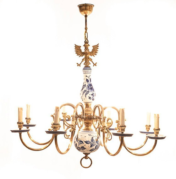 Image 1 of Lampadario olandese a 8 luci