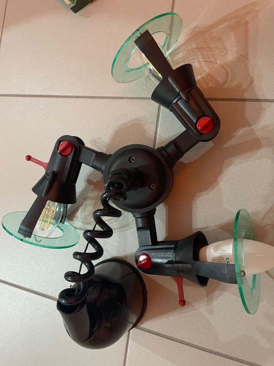 Image 1 of Lampe Eglo vintage à 3 têtes