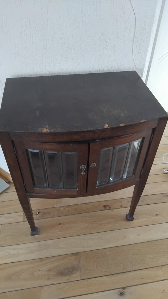 Image 1 of Antique tea cabinet