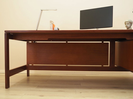 Teakhouten directiebureau van Henning Jensen & Torben Valeur voor Munch, Deens, jaren 60. – Wood (photo 9 of 20)