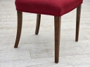 Anni '60, set di 6 sedie da pranzo danesi di Slagelse Møbelværk, lana per mobili, legno di faggio.