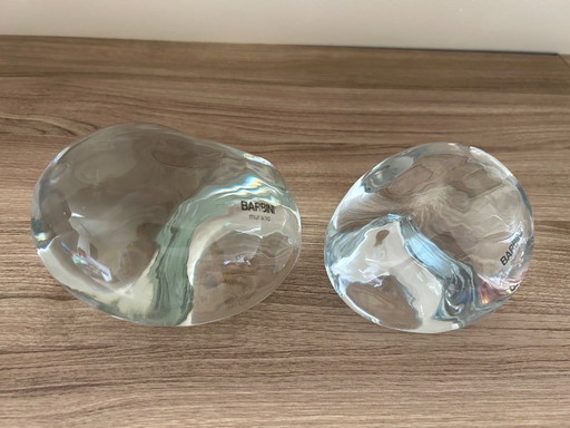 Barbini Murano glass stones