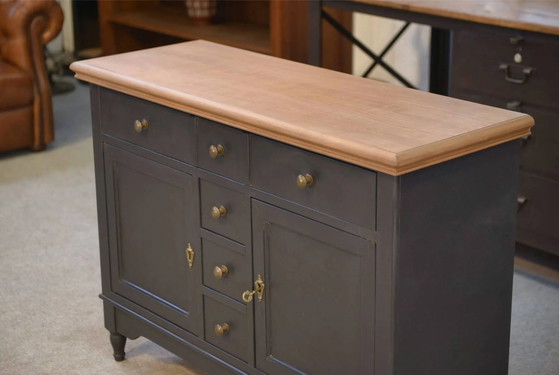 Small buffet in cherry wood 1960s – Storage cabinet, Vintage (photo 3 of 11)