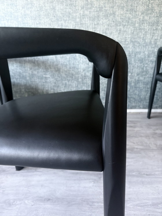 Image 1 of 6 poltrone “Miss” design di Afra & Tobia Scarpa,1986 circa per Molteni