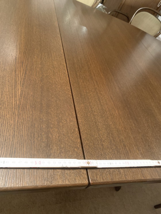 Image 1 of Tavolo Thonet 120 180 240 più 6 sedie Thonet Midcentury Vintage