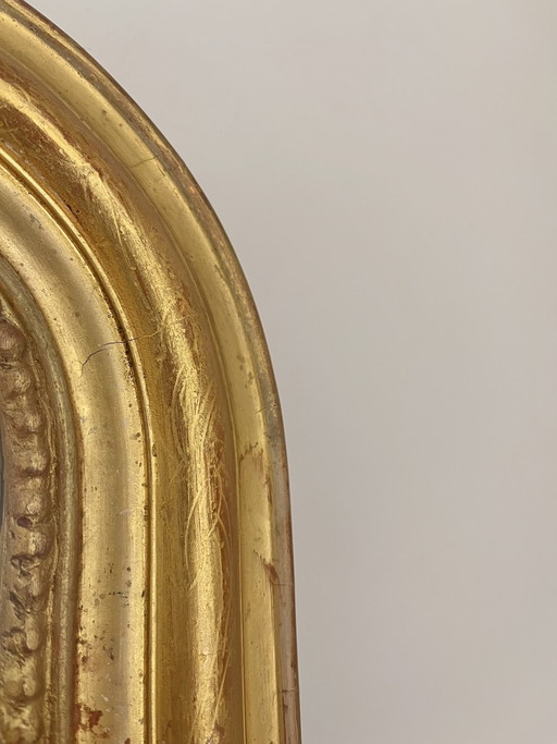 Espejo antiguo de 69x53 cm.