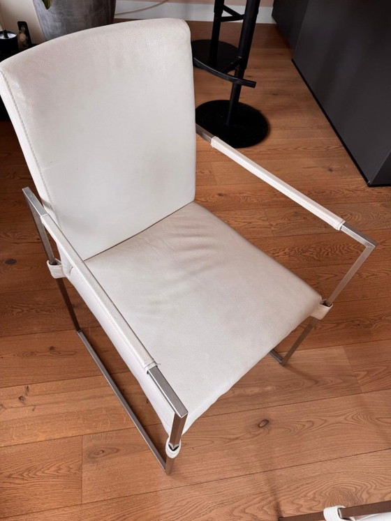 Image 1 of Bert Plantagie dining table with 5 dining chairs