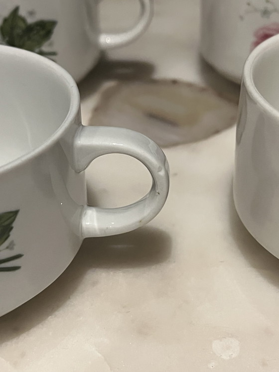 Image 1 of Set di 4 tazze e piattini Villeroy & Boch Septfontaines