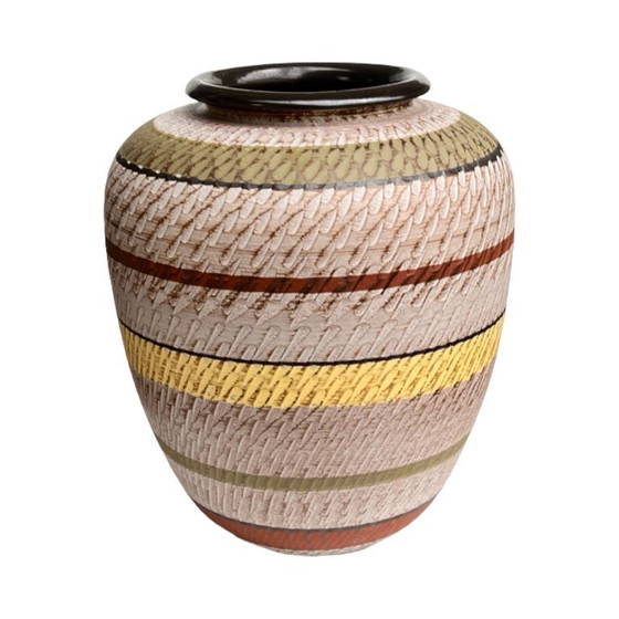 Image 1 of Dümler & Breiden Bodenvase „Faux Klinker“, Typ 29/25, Deutschland 1970er Jahre