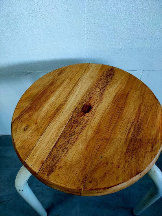 Image 1 of Tavolino/sgabello vintage anni '70/'80, da brocante.